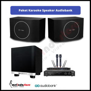 Paket Karaoke Speaker Audiobank | No Touchscreen & Player
